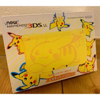 ニンテンドー3DS(ニンテンドー3DS)の新品 未開封 New ニンテンドー 3DS LL ポケモン ピカチュウ(携帯用ゲーム機本体)