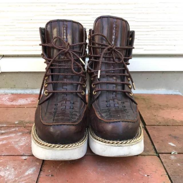 GIVENCHY(ジバンシィ)のGIVENCHY プラットフォームブーツ bigbang fragment メンズの靴/シューズ(ブーツ)の商品写真