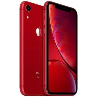 アップル(Apple)のiPhone XR 64 GB SIMフリー RED(スマートフォン本体)