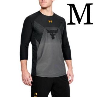 アンダーアーマー(UNDER ARMOUR)のアンダーアーマー プロジェクトロック トレーニングシャツ 七分袖(Tシャツ/カットソー(七分/長袖))