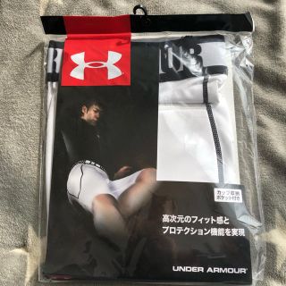 アンダーアーマー(UNDER ARMOUR)のアンダーアーマー　スライディングパンツ　白(ウェア)