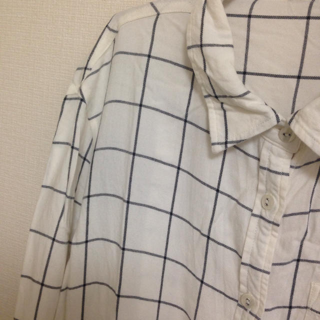 GU(ジーユー)のさわやかブロックチェックシャツ レディースのトップス(Tシャツ(長袖/七分))の商品写真