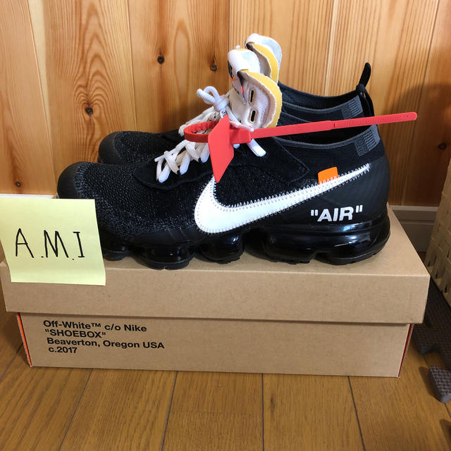 the10 vapormax×off-white 26.5