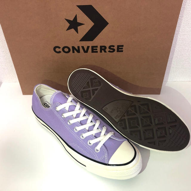 CONVERSE(コンバース)のct70チャックテイラー★春色パープル　ラベンダー紫　ジン様専用 メンズの靴/シューズ(スニーカー)の商品写真