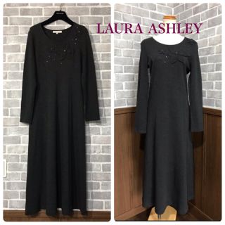 ローラアシュレイ(LAURA ASHLEY)のLAURA ASHLEY ロングワンピース 美品(ロングワンピース/マキシワンピース)