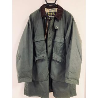 バーブァー(Barbour)のkaptain sunshine barbour 18AW グリーン　36サイズ(ステンカラーコート)