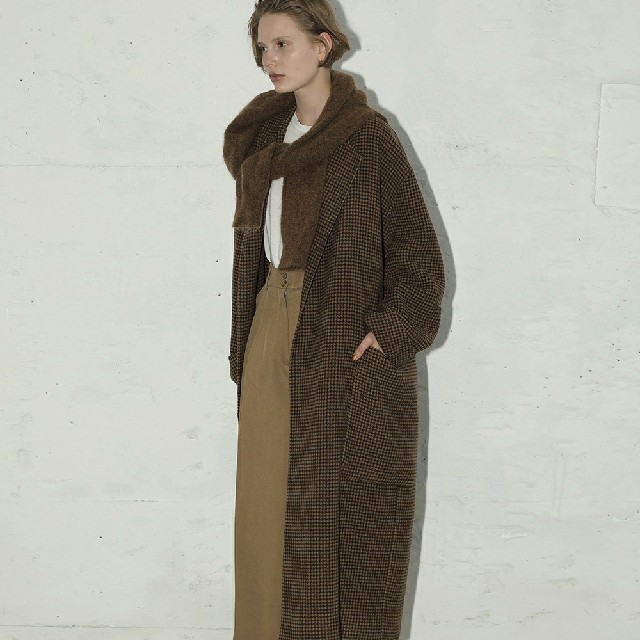 willfullyTodayful over check coat オーバーチェックコート