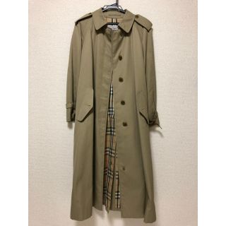 バーバリー(BURBERRY)の【美品です！】バーバリー　ステンカラーコート♪(ロングコート)