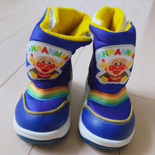 アンパンマンスノーブーツ13cm キッズ/ベビー/マタニティのベビー靴/シューズ(~14cm)(ブーツ)の商品写真