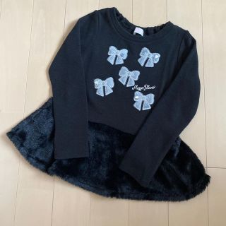 メゾピアノ(mezzo piano)のメゾピアノ 130♡美品(Tシャツ/カットソー)