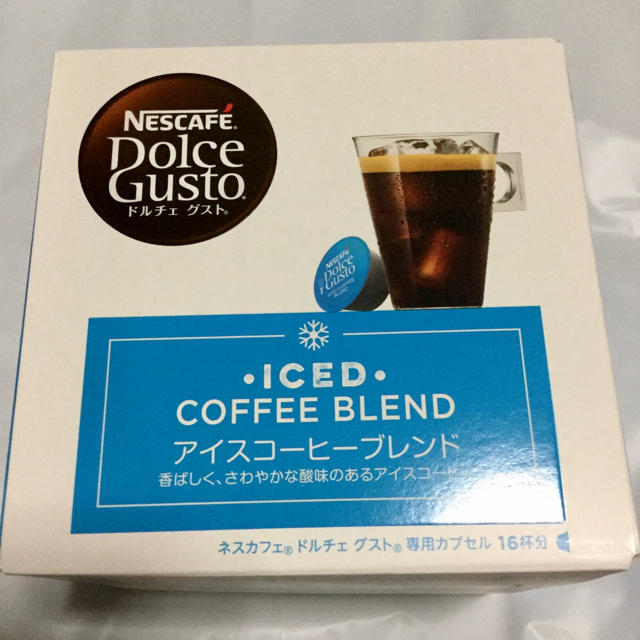 Nestle(ネスレ)の【6箱セット】ドルチェグスト 専用カプセル アイスコーヒーブレンド 食品/飲料/酒の飲料(コーヒー)の商品写真