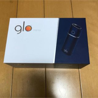 グロー(glo)のglo nano ネイビー(タバコグッズ)