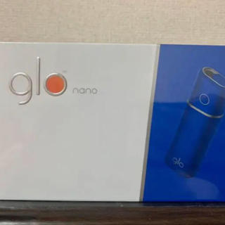 グロー(glo)のglo nano ﾌﾞﾙｰ(タバコグッズ)