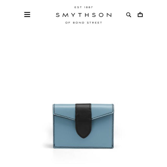 Smythson(スマイソン)のスマイソン  三つ折り財布 レディースのファッション小物(財布)の商品写真