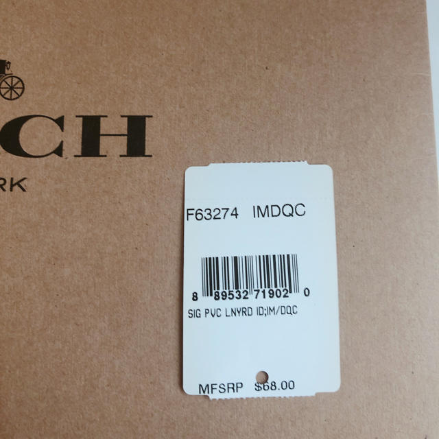 COACH(コーチ)の大人気 ♡COACH♡ カードフォルダ メンズのファッション小物(名刺入れ/定期入れ)の商品写真