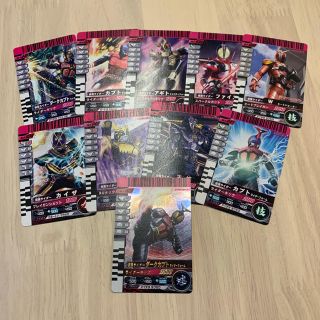 カメンライダーバトルガンバライド(仮面ライダーバトル ガンバライド)の仮面ライダーバトル ガンバライド ♡ 9枚セット (カード)