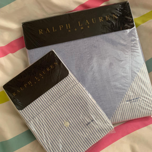 Ralph Lauren(ラルフローレン)のRalph Lauren（ラルフローレン）布団カバーとピロケースセット インテリア/住まい/日用品の寝具(シーツ/カバー)の商品写真