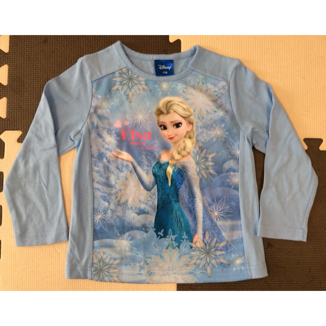 Disney(ディズニー)のアナと雪の女王 長袖Tシャツ 110 キッズ/ベビー/マタニティのキッズ服女の子用(90cm~)(Tシャツ/カットソー)の商品写真