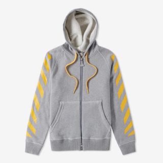 モンクレール(MONCLER)のMONCLER✕オフホワイト コラボ ジップアップパーカー(パーカー)