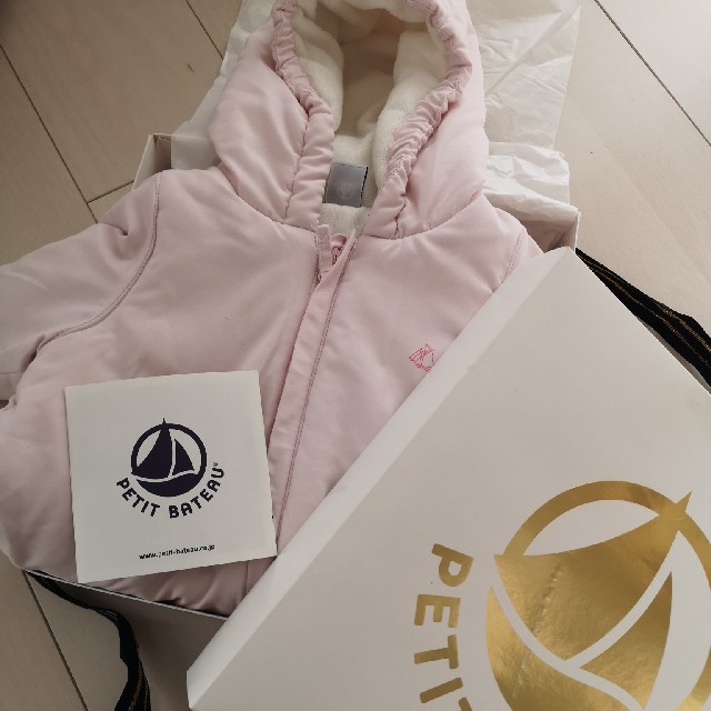 PETIT BATEAU(プチバトー)の専用！プチバトー　カバーオール キッズ/ベビー/マタニティのベビー服(~85cm)(カバーオール)の商品写真