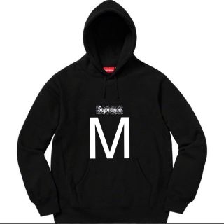 シュプリーム(Supreme)のSupreme Bandana Box Logo Hooded M 黒 パーカー(パーカー)