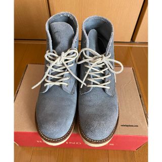 レッドウィング(REDWING)のRED WING  レッドウィング　ブーツ　26cm ブルー(ブーツ)