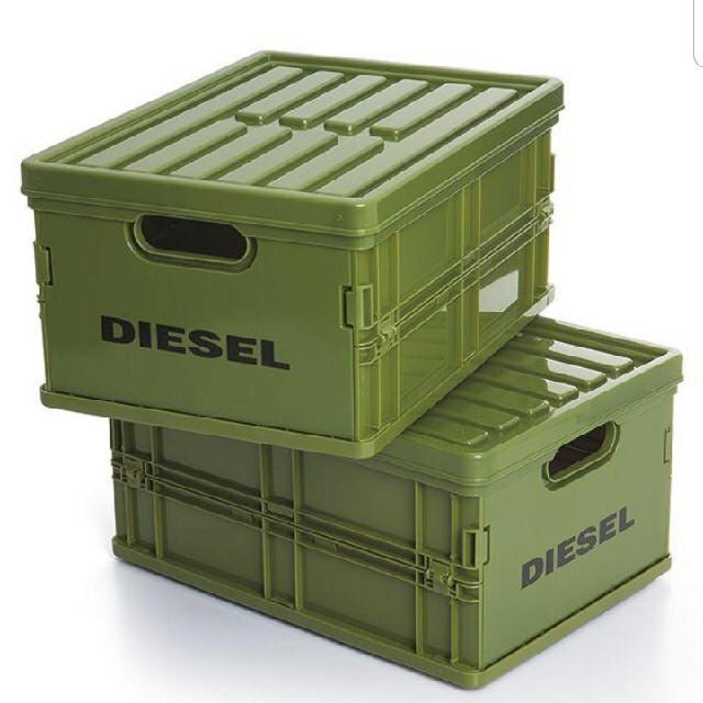 DIESEL(ディーゼル)の新品 ディーゼル コンテナボックス セット 非売品 インテリア/住まい/日用品の収納家具(ケース/ボックス)の商品写真