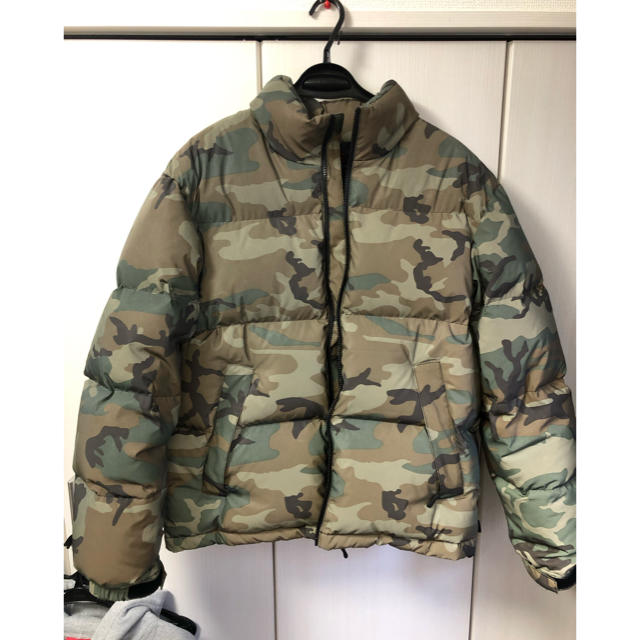 Supreme Reflective Camo Down Jacket M