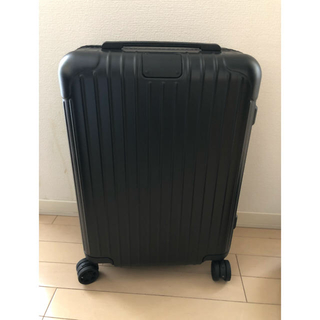 リモワ(RIMOWA)のゆき様専用　リモワ34L  ブラック　箱なし　機内持込　ネームタグ付(スーツケース/キャリーバッグ)