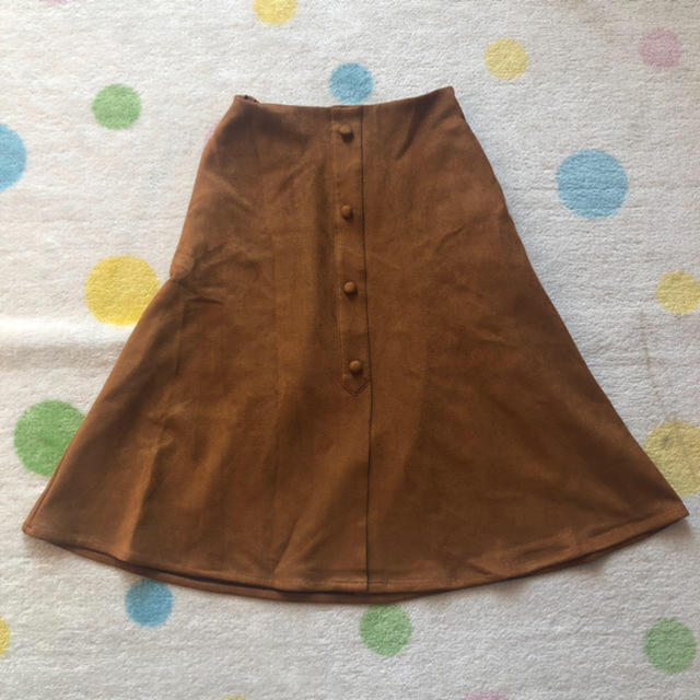 mystic(ミスティック)の mystic スエード風 スカート レディースのスカート(ひざ丈スカート)の商品写真