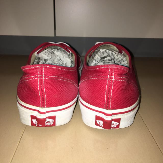 VANS(ヴァンズ)のVANS Authentic RED US規格 メンズの靴/シューズ(スニーカー)の商品写真