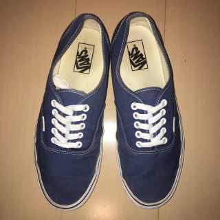 ヴァンズ(VANS)のVANS Authentic NAVY US規格(スニーカー)