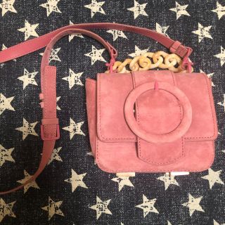 ザラ(ZARA)のZARA♡ピンクショルダーバッグ(ショルダーバッグ)