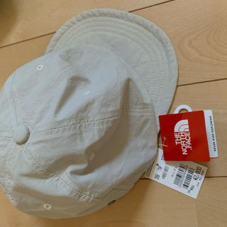 ザノースフェイス(THE NORTH FACE)のノースフェイス　ベージュ　キャップ　新品　Lサイズ(キャップ)