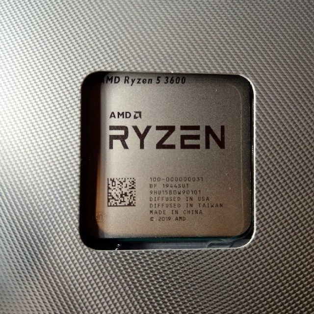 AMD Ryzen 5 3600　新品未開封