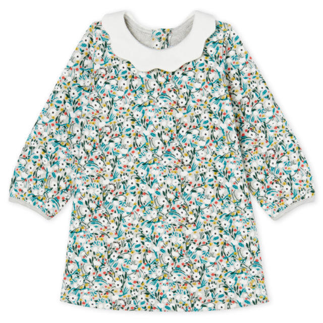 PETIT BATEAU(プチバトー)のプチバトー☆ワンピース キッズ/ベビー/マタニティのベビー服(~85cm)(ワンピース)の商品写真