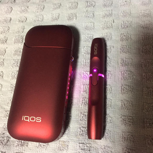 限定iQOS2.4 by 頑固オヤジ's shop｜ラクマ ボルドーレッド LED打ち替えの通販 在庫人気