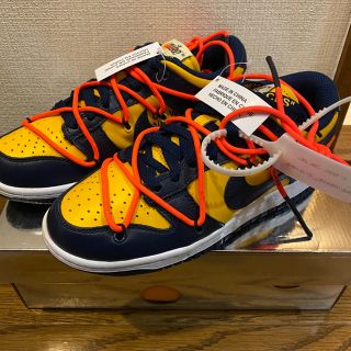 Nike OFF-WHITE Dunk Low 23cm 新品(スニーカー)