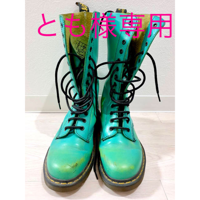 Dr.Martens(ドクターマーチン)のコレクター必見！レア物　ドクターマーチン　14ホール　直営店　美品 メンズの靴/シューズ(ブーツ)の商品写真