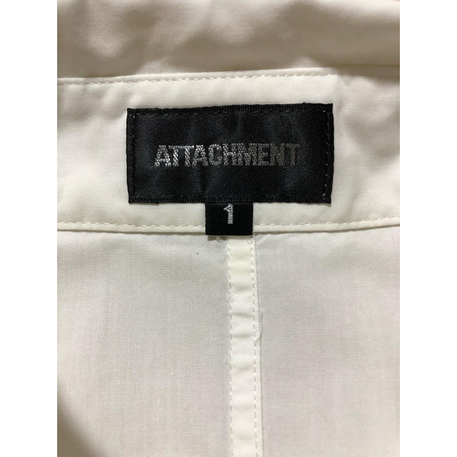 ATTACHIMENT(アタッチメント)のattachment ホワイトシャツ アタッチメント 白シャツ メンズのトップス(シャツ)の商品写真