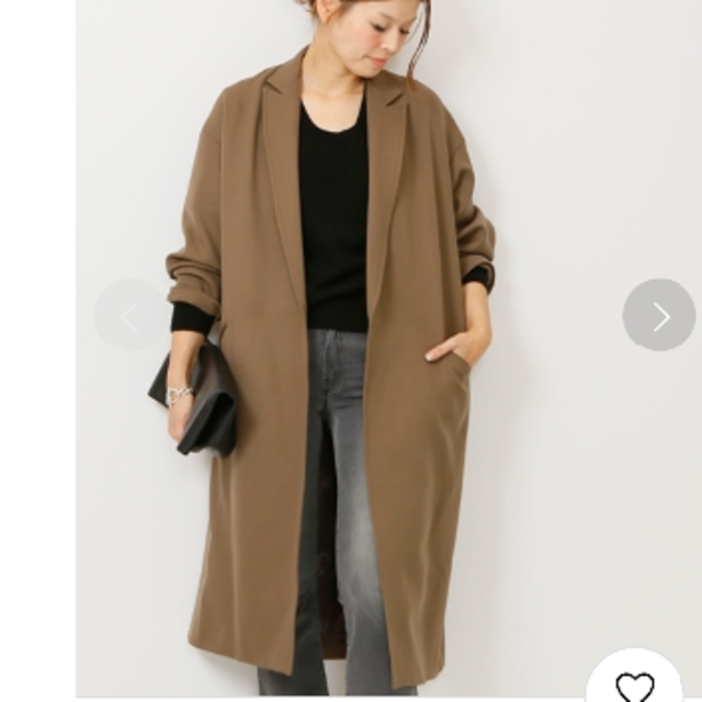 未使用☆18AW ドゥーズィエムクラス ボタニーツイルコート 古典 51.0