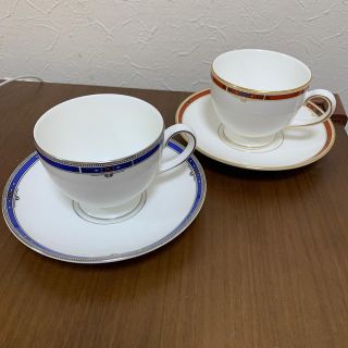 ウェッジウッド(WEDGWOOD)の65_chan専用＊ウエッジウッドキングスブリッジ　クリブデン　リー　ペア(食器)