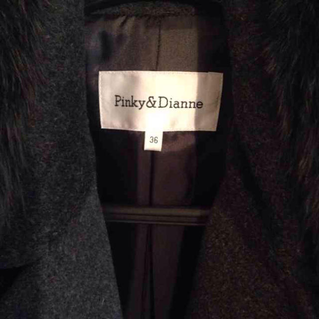 Pinky&Dianne(ピンキーアンドダイアン)のPinky Dianne ロングコート レディースのジャケット/アウター(ロングコート)の商品写真