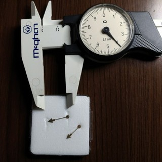 パテックフィリップ(PATEK PHILIPPE)のパテックフィリップPatek Phillipe時計用長短針ハンドセット18KG(腕時計(アナログ))