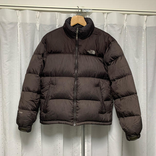 the north face ヌプシダウンジャケット ブラウン