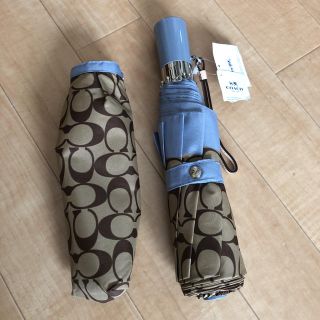 コーチ(COACH)のchocolat様専用【新品】COACH  コーチ  折りたたみ傘(傘)