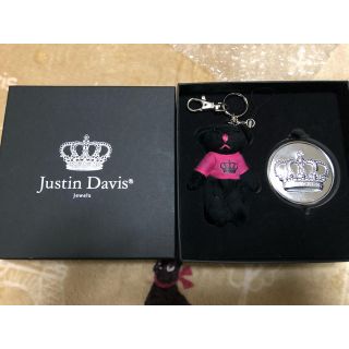 ジャスティンデイビス(Justin Davis)のJustin Davis ジャスティンデイビス ノベルティ くま＆鏡(ノベルティグッズ)