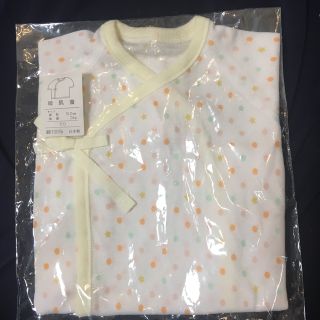 新品短肌着出産準備春夏日本製サイズ50男の子女の子(肌着/下着)