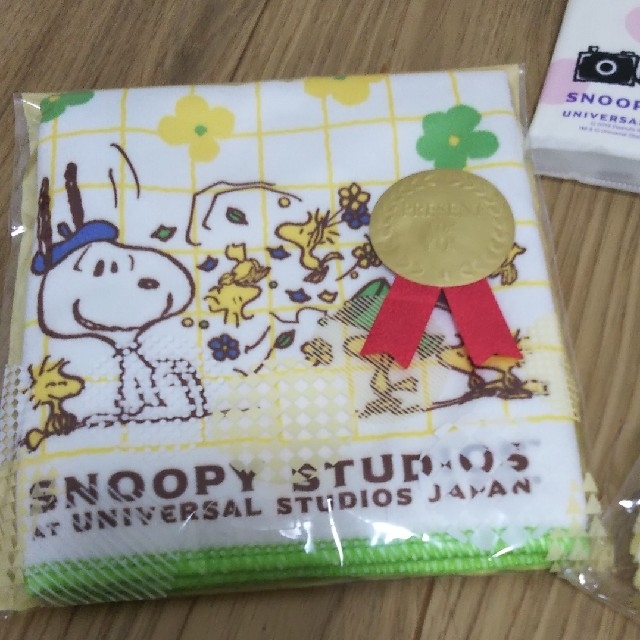 SNOOPY(スヌーピー)の☆非売品新品☆スヌーピータオルセット エンタメ/ホビーのアニメグッズ(タオル)の商品写真