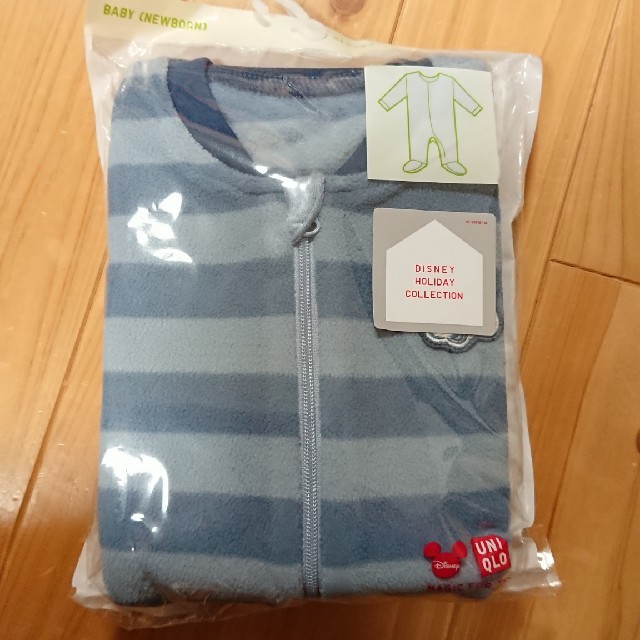 UNIQLO(ユニクロ)のユニクロ オールインワン ベビー キッズ/ベビー/マタニティのベビー服(~85cm)(カバーオール)の商品写真